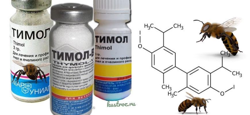 Тимол для пчел