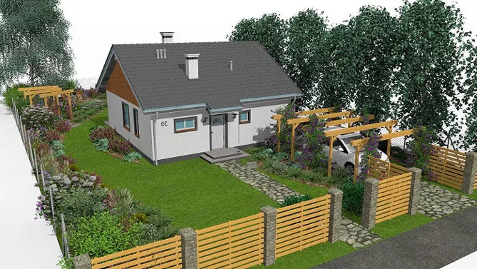Организация дачи: дизайн расположения дома, хозяйственных построек, растений в саду, зон отдыха