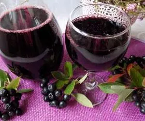 Вино из аронии — 4 рецепта: легкое и крепленое